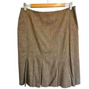 💲⬇️ Club Monaco sz 6 tulip skirt wool blend career work Lined